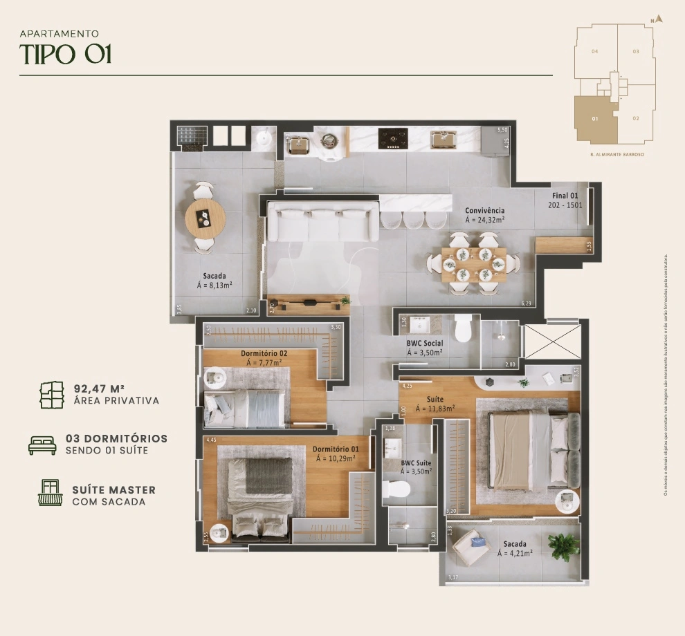Plantas-Tipo-01-Provence